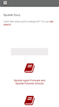Mobile Screenshot of docs.sputnik.com